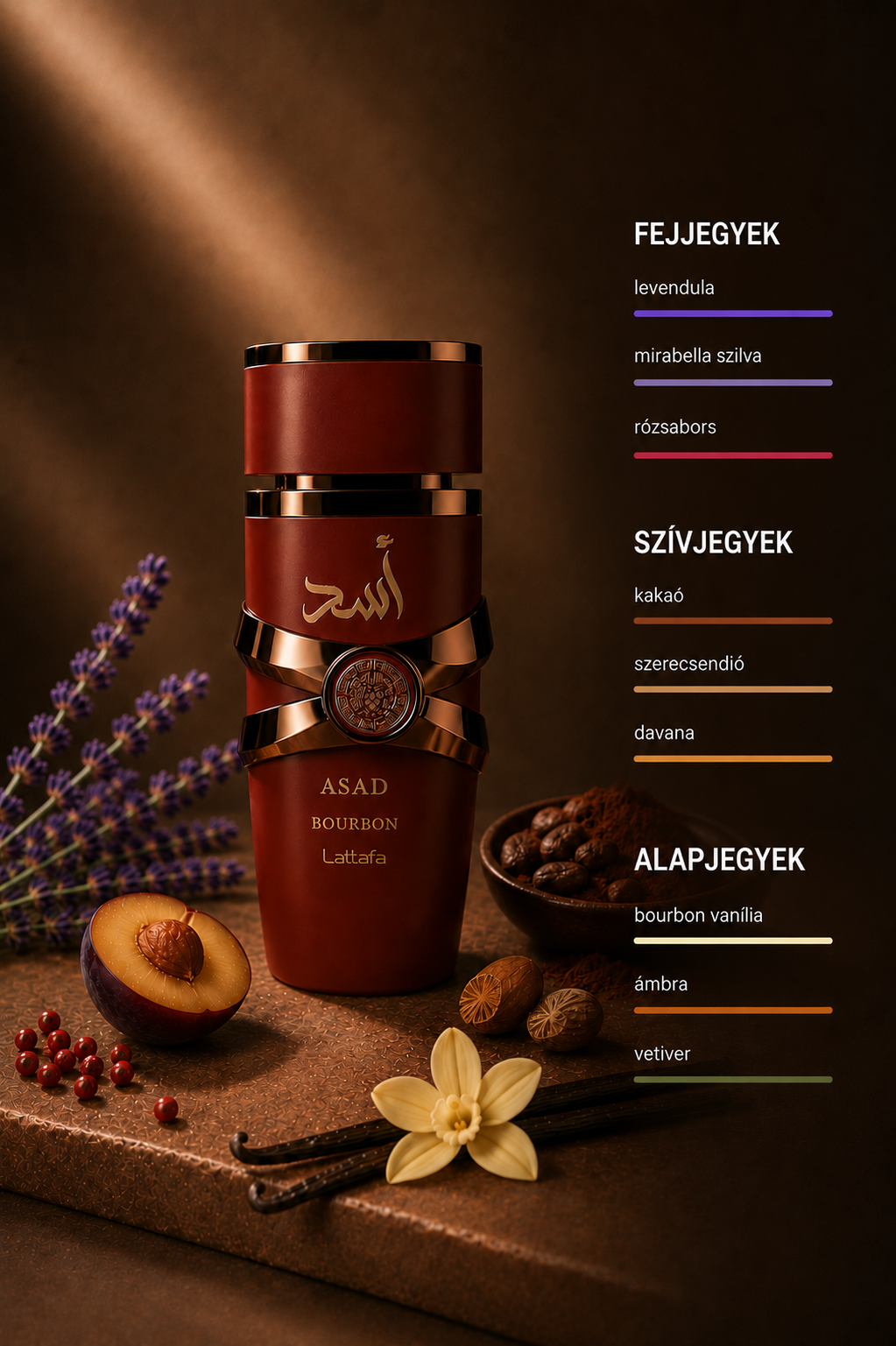 Lattafa Asad Bourbon