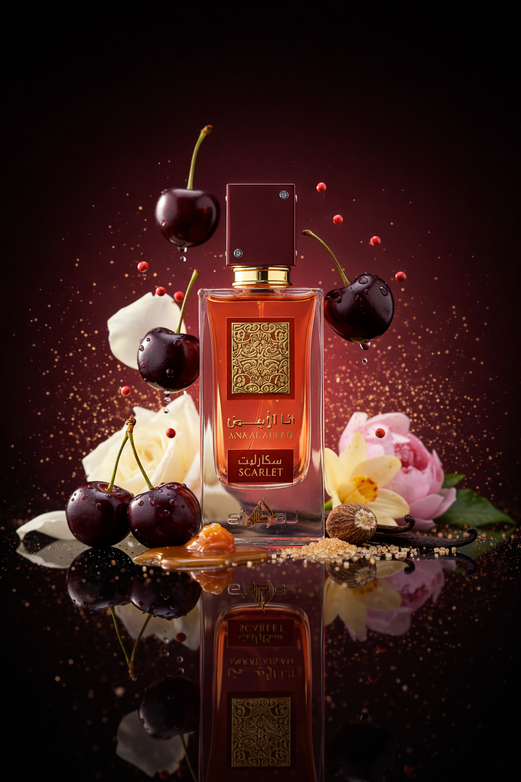 Lattafa Ana Abiyedh Scarlet