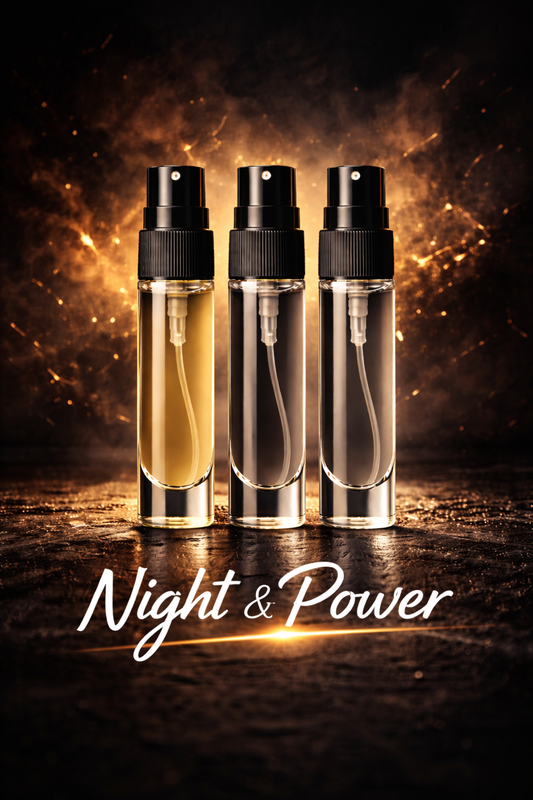 Férfi „Night & Power” szett (3×10 ml)